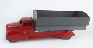 An American LOUIS MARKS pressed tin and steel pick-up truck, 54cm long
