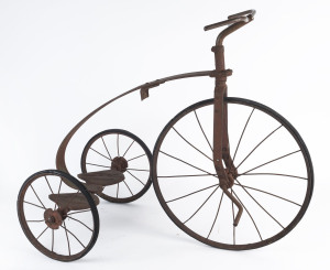 A child's cyclops tricycle, circa 1930, 72cm high