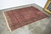 Turkoman Beshir Persian rug, hand knotted pure wool with natural dyes, early to mid 20th century, 230 x 155cm