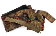 Three Eastern textiles, Syrian, Ottoman and Indian, 19th and 20th century, the largest 125 x 80cm