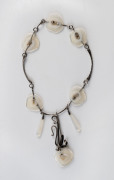 ATIKA REA Australian silver and stone necklace, circa 1970s, stamped "STG. SIL. ATIKA",