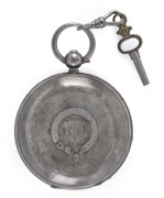 A pocket watch, sterling silver case, movement by Rotherams of London, dial marked "Made Expressly For F. PRESCOTT, WATCHMAKER, MITCHELL St. BENDIGO", 19th century - 2