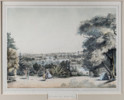 FRANCOIS COGNE [1829 - 1883], Botanical Gardens hand-coloured lithograph (from "The Melbourne Album" printed by Charles Troedel), 27 x 37cm. - 2