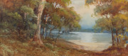 TURNER (Australian school), landscape, watercolour, signed lower right "Turner", ​25 x 52cm