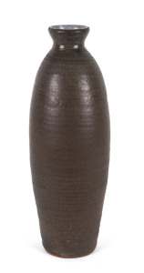 PETER RUSHFORTH tall stoneware vase, signed "PR", 37cm high
