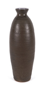 PETER RUSHFORTH tall stoneware vase, signed "PR", ​37cm high