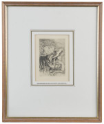 Pierre-Auguste RENOIR (1841 - 1919) "Le Chapeau Epinglé", [2nd Impression] Etching, signed in the plate, circa 1894, 11.5 x 8cm - 2