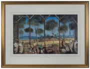 CHARLES KEVIN (PRO) HART (1928-2006), I.) The Three Horse Race. II.) The Big Shed. colour lithograph prints, limited editions of 1500. signed lower right in pencil "Pro Hart", ​50 x 73cm each - 3