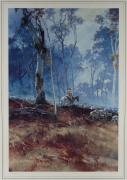 D'ARCY W. DOYLE (1932-2001), Early Morning Muster (Triptych), three lithograph prints, one signed in pencil in the lower margin, 70 x 48cm each - 2