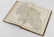 Alex. Keith JOHNSTON HANDY ROYAL ATLAS of MODERN GEOGRAPHY [Edinburgh & London; W. & A.K. Johnston, 1877] Folio, half-crushed green morocco over pebbled cloth; all edges gilt, frontispiece chart of the North Polar regions. 45 double-page engraved maps; ​ - 2