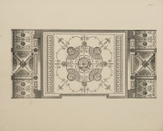 Robert & James ADAM The Architecture, Decoration and Furniture, of Robert & James Adam selected from "Works in Architecture" published 1778 - 1822 and Photolithographed from the Originals." [London; B.T. Batsford, 1880] Large quarto, decorated paper board - 2