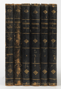 Edward Vaughan KENEALY (1819 - 1880) The Trial at bar of Sir Roger C.D. Tichborne, Bart., in the Court of Queen's Bench at Westminster, before Lord Chief Justice Cockburn, Mr. Justice Mellor, and Mr. Justice Lush, for perjury..... [London : "Englishman Of