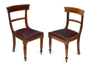Two Australian cedar dining chairs, circa 1840