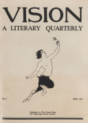 [NORMAN LINDSAY] VISION : A LITERARY QUARTERLY Edited by Frank C. Johnson, Jack Lindsay & Kenneth Slessor. [Sydney : The Vision Press, 1923-24] Four editions (all that were published), quarto, bound together in quarter blue morocco over cloth boards; eac