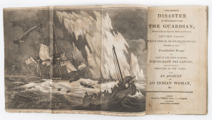 [SHIPWRECK OF THE GUARDIAN, 1789] Melancholy Disaster of his majesty's ship The Guardian, Bound to Botany Bay with Stores and Convicts, Lieut. Riou, Commander, Which struck on an island of ice, December 24, 1789; Providential Escape of part of the crew