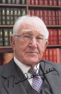 MALCOLM FRASER: [22nd Prime Minister of Australia] signed photograph in his office, 21 x 15cm.