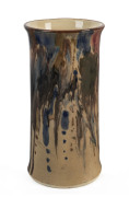 P.P.P. (Preston Premier Pottery) impressive dribble glazed vase, early 1930s, stamped "PPP", ​26cm high