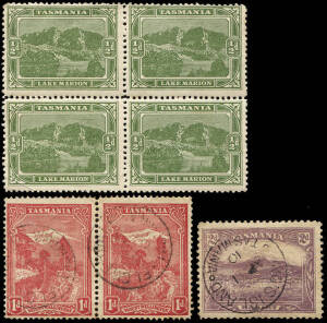 1902-1911 (between SG.240 & 254) &frac12;d - 6d Pictorials, electrotyped printings on V over Crown and Crown A paper: a study on leaves of the printings, plate flaws, watermark dispositions and perforation varieties. Noted 1902 1d compound 12&frac12; x 11, 1905 &frac12;d, 1d 