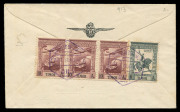 21 January 1941 (AAMC.913) Dili (Portuguese Timor) - Australia flown cover, carried and signed by Captain R.B. Tapp for Qantas on the first flight to include Dili as an intermediate on the route to Singapore. Only 21 items flown. Cat.$500. - 2