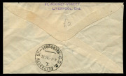 20-31 October 1934 (AAMC.441) MacRobertson Air Race cover, flown and signed by M.Hansen together with his co-pilot D. Jensen. (110 flown). - 2