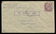 21-22 July 1925 (AAMC.80-89a) Adelaide - Melbourne - Sydney per Australian Aerial Services intermediates group comprising Melbourne-Echuca, Melbourne-Sydney, Echuca-Broken Hill, Deniliquin-Broken Hill, Hay-Broken Hill, Broken Hill-Echuca, Broken Hill-Mild - 3