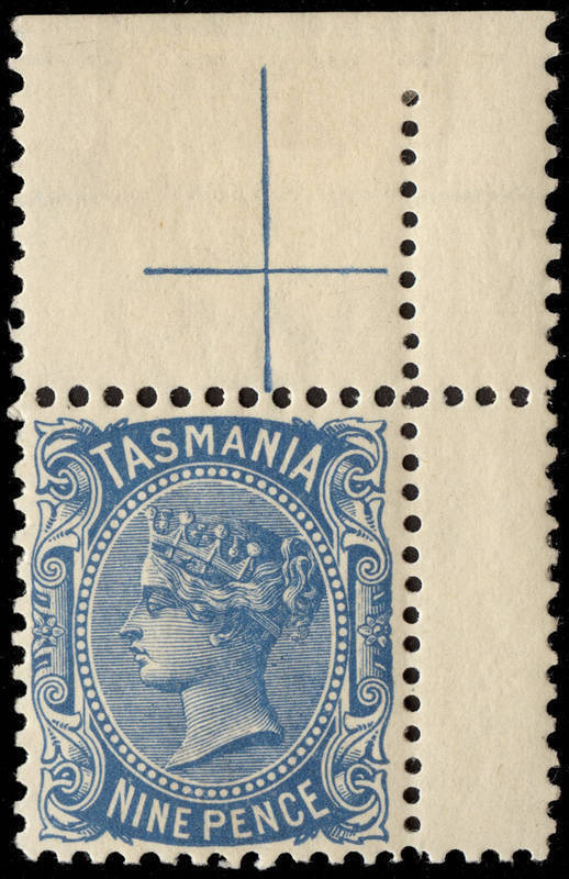 1906-13 (SG.255-258) Commonwealth Sideface (8d & 9d) & Tablet (1/- & 10/-) printings on Crown over A paper: with shades, wmk. variations (inverted, sideways) and multiple examples of compound perfs. on 9d (11 x  12½, 11 x 12), 1/- (11 x 12½) & 10/- (12 x