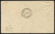 NEW GUINEA - Aerophilately & Flight Covers: 10 April 1933 (AAMC.P59) Wahgi River (Goroka) - Lae - Salamaua flown cover, signed and endorsed by the pilot, Ian Grabowsky for Guinea Airways. Grabowsky carried the first airmails to and from Goroka at the time - 2