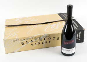 HEATHCOTE WINERY 2002 vintage Slaughter House Paddock shiraz,750ml (6 bottles) in original box