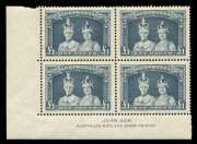 AUSTRALIA - Other Pre-Decimals: 1914-65 Mint Collection with KGV 6d Engraved, 1928 Kooka M/S, 1930s commemoratives incl. 5/- Bridge well centred & fine, many others MUH incl. Robes Thick Paper 10/- (2, one block gum bend) & £1 Ash imprint blocks of 4, Arm