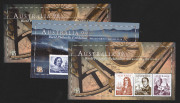 AUSTRALIA - Decimal Issues: Decimal accumulation including Koala reprints to $5 Twelve Apostles & $10 Devils Marbles International Post, miniature sheets incl. "Australia 99" Navigators misperforated or 'A99' perfin, many other M/Ss with Stamp Show overpr