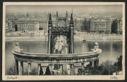 AUSTRALIA - Commercial Airmail Inwards to Australasia: Hungary: 1937 (Apr.19) postcard from Budapest to Perth bearing 1936 Air 60f and 1p paying UPU 20f postcard rate plus airmail surcharge 1p40, Perth arrival (which ties 'PAR AVION' etiquette). Early and - 2