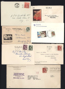 VICTORIA - Postal History: 1930s-1980s State Official covers, varied departments, largely bearing variety of punctured VG stamps, some mixed condition, generally good (120+).