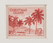 CHRISTMAS ISLAND: 1963 (SG.11-20) 2c to $1 Pictorials complete set of Die Proofs presented within individual recessed presentation cards (82x100mm), boxed 'RBA/NOTE PRINTING/BRANCH handstamps on reverse, dated between "7.2.64" & "12.2.64" and numbered "3" - 6