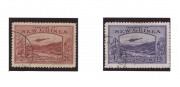 NEW GUINEA - Mandated Territory Issues: 1925-39 used collection with 1925 Huts to 5/- including both 6d shades plus Airs to 1/- (ex 1d & 1½d), Dated Bird 1d to 6d plus Airs to 3d plus 6d, Undated Birds to 2/-, Airs ½d to £1 set (Cat. £275) plus a few 'OS