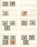 PAPUA: 1901-30 Used Collection on stockbook pages with few BNG values incl. 2d with Bars Type 42 of Daru (Rated F), Large 'Papua' 4d (SG.25, Cat £160) and 6d, Small 'PAPUA' values to 1/-, Large 'PAPUA' 2/6d perf.11 SG.48 & perf.12½ SG.82, Monocolours set, - 3