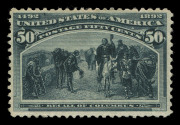 UNITED STATES OF AMERICA: 1860s-1960s collection in three albums with 1861 30c Franklin, 1862-67 12c Washington (2) 15c Lincoln (2) & 24c Washington (4), 1869 Pictorials to 15c & 24c (defective), Columbians to 30c plus a well-centred unused 50c, Trans-Mis