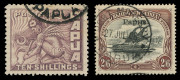 PAPUA: 1901-41 Used Collection with BNG ½d to 1/- (ex 2½d), Large 'Papua' 1d & 2d, Small 'Papua' Wmk Horizontal 2/6d (SG.37) & Wmk Vertical 6d, Monocolours to 2/6d (2, shades) plus 'OS' perfins to 1/- (ex 2½d), Bicolours to 5d with shades and 1½d 'POSTACE