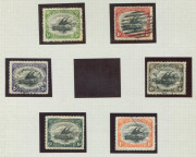 PAPUA: 1901-41 Used Collection with BNG &frac12;d to 1/- (ex 2&frac12;d), Large 'Papua' 1d & 2d, Small 'Papua' Wmk Horizontal 2/6d (SG.37) & Wmk Vertical 6d, Monocolours to 2/6d (2, shades) plus 'OS' perfins to 1/- (ex 2&frac12;d), Bicolours to 5d with shades and 1&frac12;d 'POSTACE - 3
