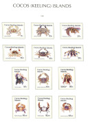 COCOS ISLANDS: 1963-2004 Collection largely complete (few gaps) in Lighthouse hingeless album includes 1990 Xmas booklet panes, Sucharges 1990 $5 on 65c & 1990-91 set of 6 plus 1991 (43c) on 90c Official (CTO as issued, Cat. &pound;90) & 1992 Crustaceans; also - 3