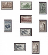 PAPUA NEW GUINEA: 1940s-1965 collection with 1952-65 issues largely complete mint and used with 1952 Pictorials MUH & used plus mounted 10/- & &pound;1 optd 'SPECIMEN', 1963 10/- Map (MLH) & &pound;1 Queen (MUH) optd 'SPECIMEN', 1964 10/- Bird optd 'SPECIMEN' (MLH); - 2