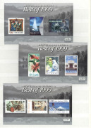 NEW ZEALAND: 1990s-2000s array including "1898 Pictorials Centenary Collection" containing complete set of 14 values in sheets of 25 (FV: NZ$257.50); also stockbook with predominantly MUH oddments including M/Ss, booklets and sets in multiples with 1997-9