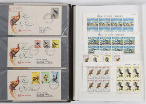 REST OF THE WORLD - General & Miscellaneous Lots: Balance of consignment with Australia 1966-1994 used decimal collection reasonably complete in two Seven Seas albums, AAT MUH collection, New Zealand 1950s-80s used collection in three volumes and 1953-94 