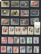 CHINA: 1940s-80s mint and used array on hagners/stocks with sets, part sets & odd values incl. 1949 Conference mint, 1950 Flag set unused (SG.1464-1468, Cat. £225), 1957 TUC marginal mint, 1961 Rebirth 30f CTO (3) one with marginal inscription, 1966 Women - 4