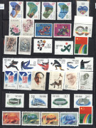 CHINA: 1970s-90s mostly MUH sets on hagners, including 1976 Five Year Plan (ex 2 values) 1978 Galloping Horses, 1980 Qi Baishi paintings, 1981 Twelve Beauties; plenty of other useful sets plus a few CTO issues, mostly very fine. - 3