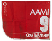 AAMI VICTORIA DERBY 2019 Horse No.9 (Barrier 11), CRAFTMANSHIP, Jockey: Jamie Kah, The unique number 9 saddlecloth, signed by Jamie Kah, accompanied by a letter of authenticity and limitation signed by Neil Wilson, CEO, Victoria Racing Club, Limited and t - 2
