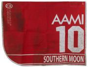 AAMI VICTORIA DERBY 2019 Horse No.10 (Barrier 7), SOUTHERN MOON, Jockey: Billy Egan, The unique number 10 saddlecloth, signed by Billy Egan, accompanied by a letter of authenticity and limitation signed by Neil Wilson, CEO, Victoria Racing Club, Limited a - 2