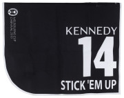 KENNEDY OAKS 2019 Horse No.14 (Barrier 4), STICK 'EM UP, Jockey: Tommy Berry, The unique number 14 saddlecloth, signed by Tommy Berry accompanied by a letter of authenticity and limitation signed by Neil Wilson, CEO, Victoria Racing Club, Limited and the - 2