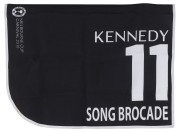 KENNEDY OAKS 2019 Horse No.11 (Barrier 8), SONG BROCADE, Jockey: Jye McNeil, The unique number 11 saddlecloth, signed by Jye McNeil accompanied by a letter of authenticity and limitation signed by Neil Wilson, CEO, Victoria Racing Club, Limited and the of - 2