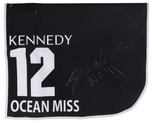 KENNEDY OAKS 2019, Horse No.12 (Barrier 11), OCEAN MISS, Jockey: Michael Walker, The unique number 12 saddlecloth, signed by Michael Walker accompanied by a letter of authenticity and limitation signed by Neil Wilson, CEO, Victoria Racing Club, Limited an