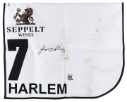 SEPPELT MACKINNON STAKES 2019 Horse No.7 (Barrier 3), HARLEM, Jockey: Jamie Kah, The unique number 7 saddlecloth, signed by Jamie Kah accompanied by a letter of authenticity and limitation signed by Neil Wilson, CEO, Victoria Racing Club, Limited and the